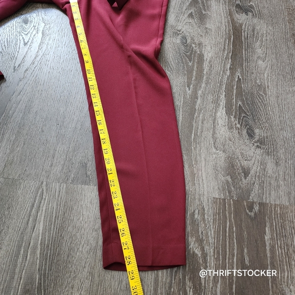 Express Ankle High Rise Pants - Picture 6 of 9